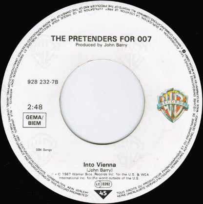 The Pretenders : If There Was A Man (7", Single)