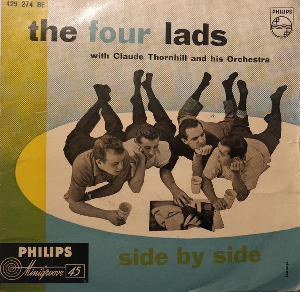 The Four Lads With Claude Thornhill And His Orchestra : Side By Side (7", EP, Mono)