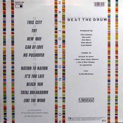 Beat The Drum : Nation To Nation (LP, Album)