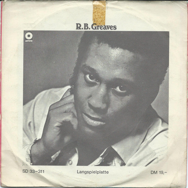 R.B. Greaves : Always Something There To Remind Me (7")