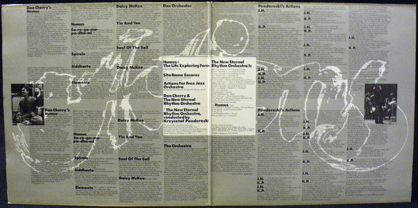 Penderecki* - Don Cherry & The New Eternal Rhythm Orchestra : Actions (LP, Album, Gat)