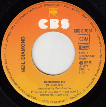 Neil Diamond : The Dancing Bumble Bee / Bumble Boogie (7", Single)