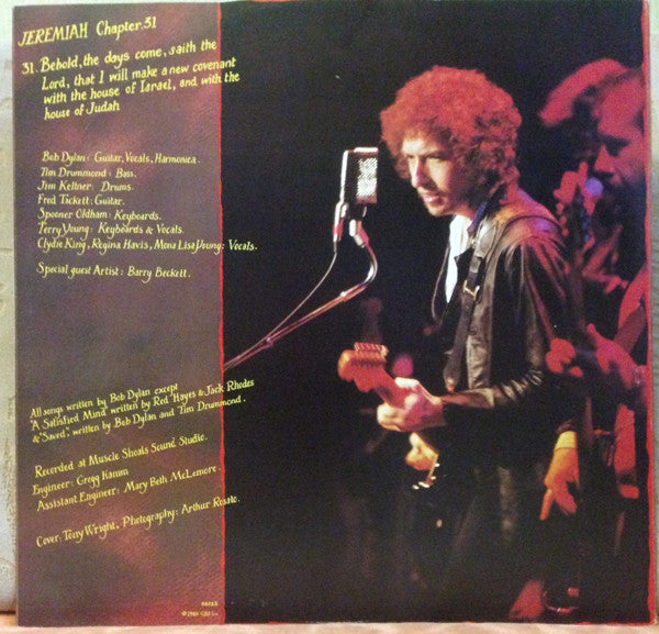 Bob Dylan : Saved (LP, Album)