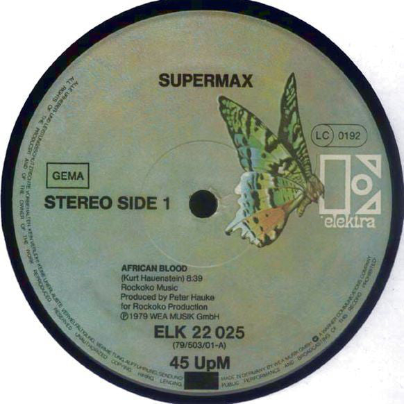 Supermax : African Blood (12", Maxi, Ltd)