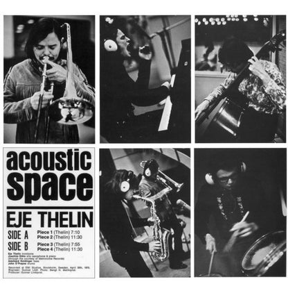 Eje Thelin : Acoustic Space (LP, Album)