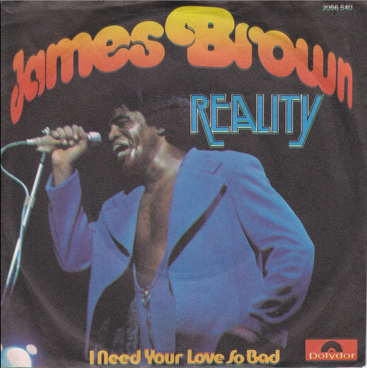 James Brown : Reality (7", Single)