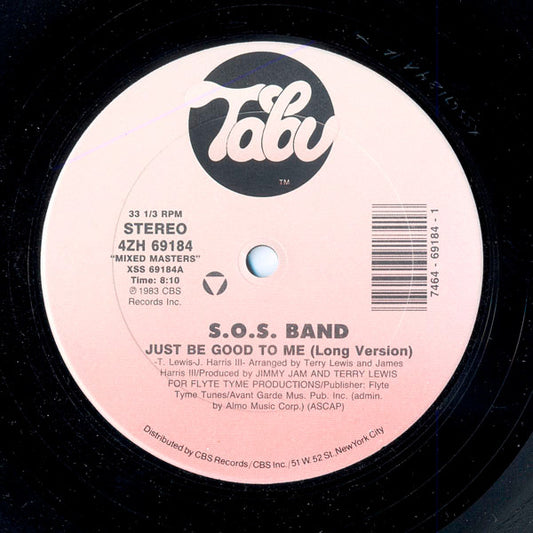 The S.O.S. Band / Sharon Ridley : Just Be Good To Me / Changin' (12", RE, RM)