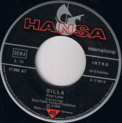 Gilla : Help, Help! (7", Single)