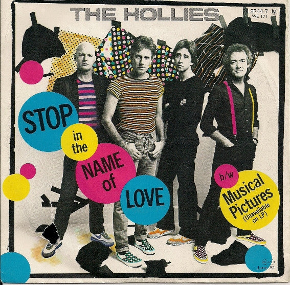 The Hollies : Stop In The Name Of Love (7", Single)