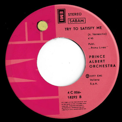 Prince Albert Orchestra : La Mer (7", Single)