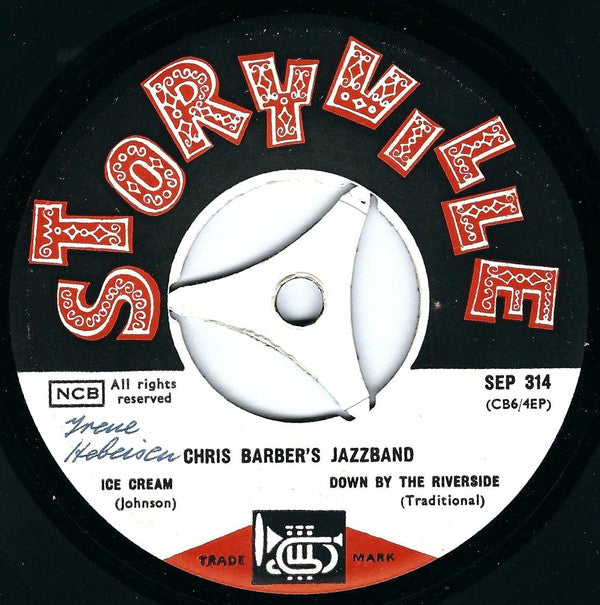 Chris Barber's Jazz Band : Ice Cream (7", EP)