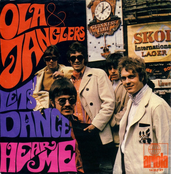 Ola & The Janglers : Let's Dance / Hear Me (7", Single)