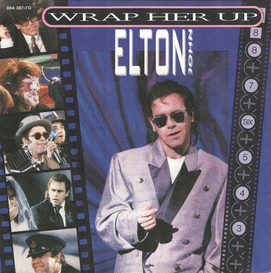 Elton John : Wrap Her Up (7", Single)