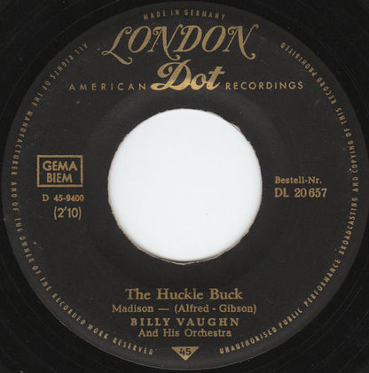 Billy Vaughn And His Orchestra : Someone / The Huckle Buck (Madison) (7", Single)