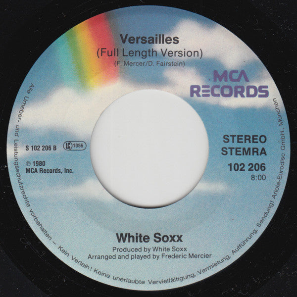 White Soxx : Versailles (7", Single)