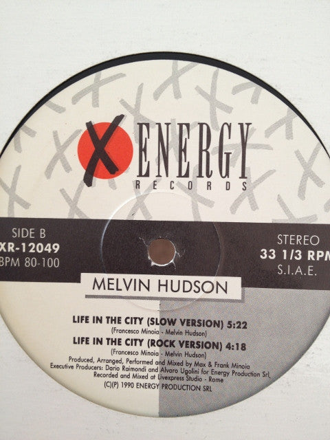 Melvin Hudson : Right On Time (12")