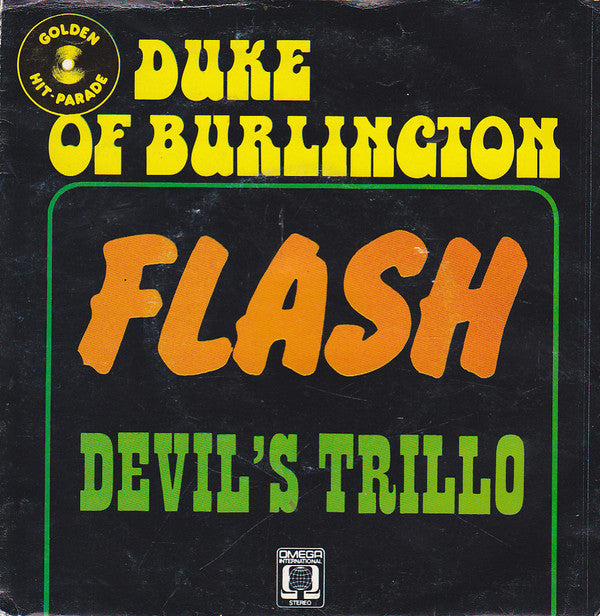 The Duke Of Burlington : Flash / Devil's Trillo (7", Single, Tra)