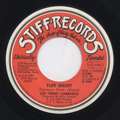 Joe King Carrasco : Buena / Tuff Enuff (7", Single)