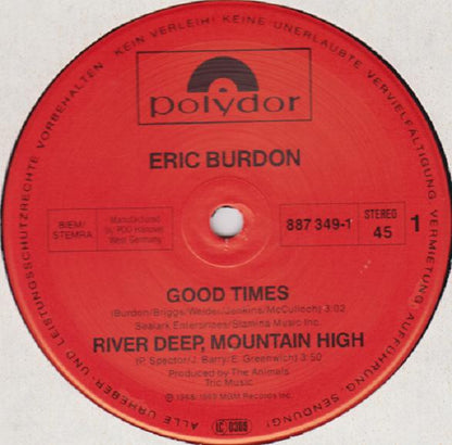 Eric Burdon : Good Times (Original Titelmelodie Aus Dem Film »Die Katze«) (12", Maxi)