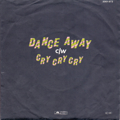 Roxy Music : Dance Away (7", Single)