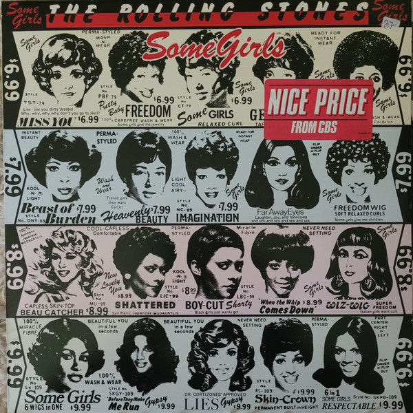 The Rolling Stones : Some Girls (LP, Album, RE)