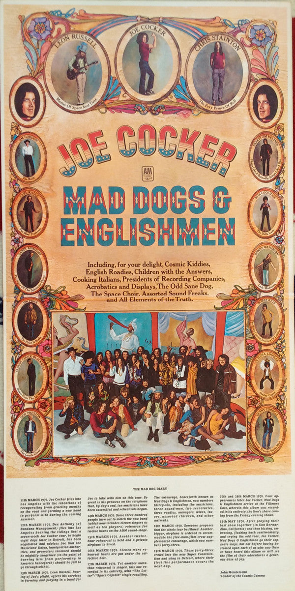 Joe Cocker : Mad Dogs & Englishmen (2xLP, Album, Fol)