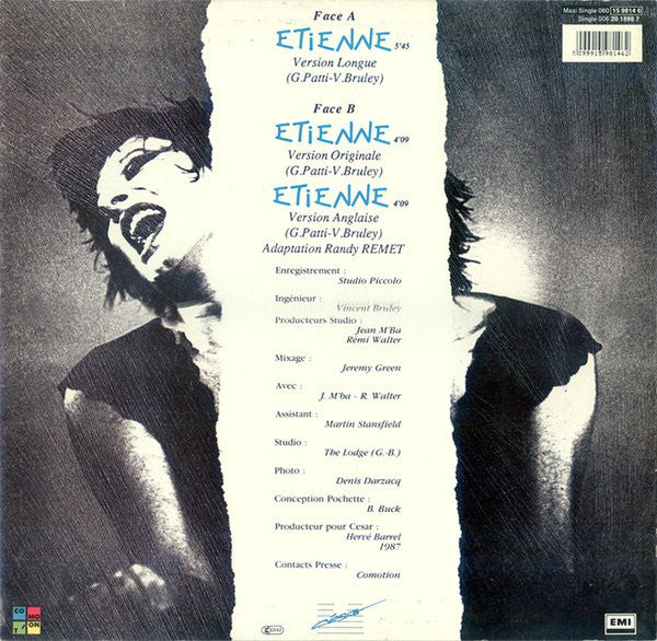 Guesch Patti : Etienne (12", Maxi)