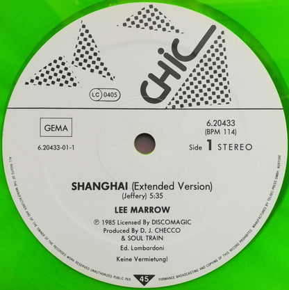 Lee Marrow : Shanghai (12", Maxi, Gre)