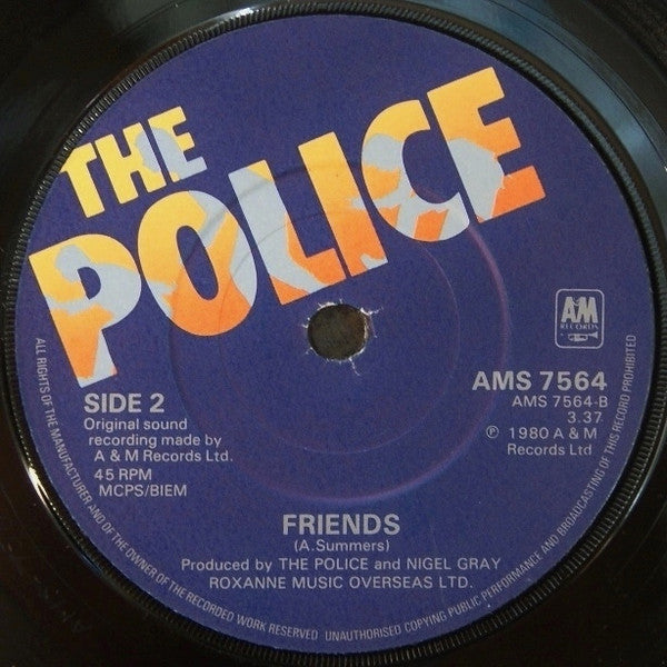 The Police : Don't Stand So Close To Me (7", Single, Pos)