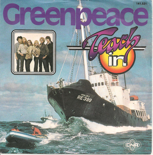 Teach-In : Greenpeace (7", Single, Mou)