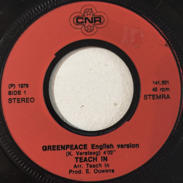 Teach-In : Greenpeace (7", Single, Mou)