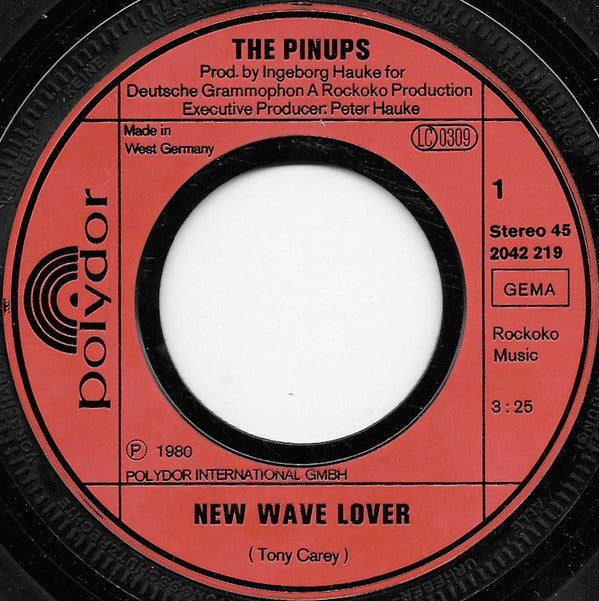 The Pinups : New Wave Lover (7", Single)