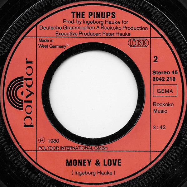 The Pinups : New Wave Lover (7", Single)