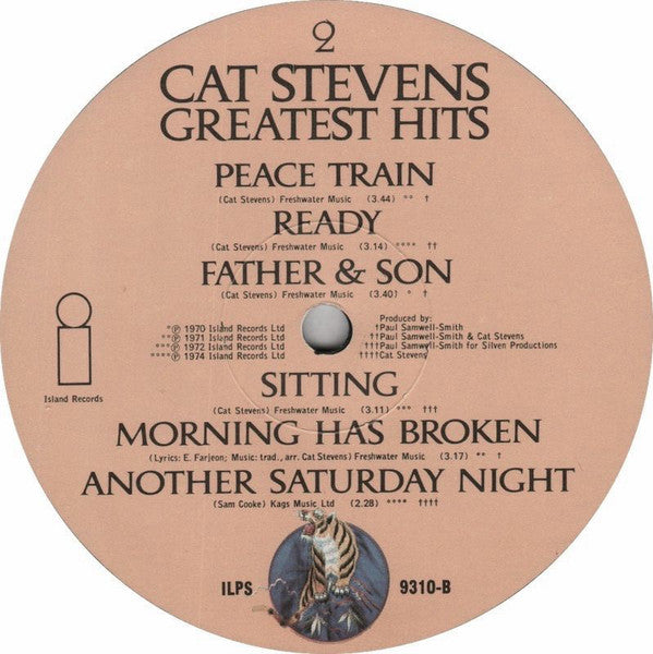 Cat Stevens : Greatest Hits (LP, Comp, RE)