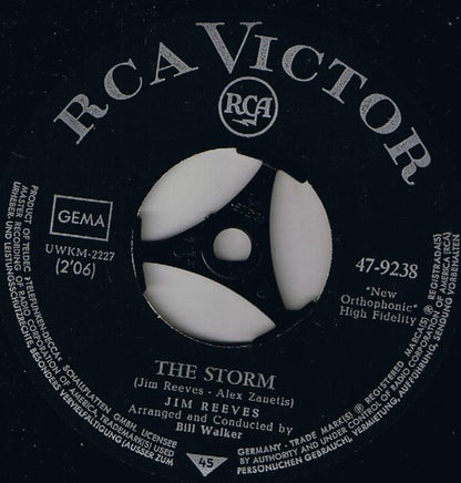 Jim Reeves : The Storm / Trying To Forget (7", Single)