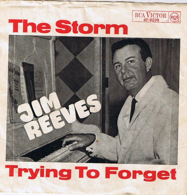 Jim Reeves : The Storm / Trying To Forget (7", Single)