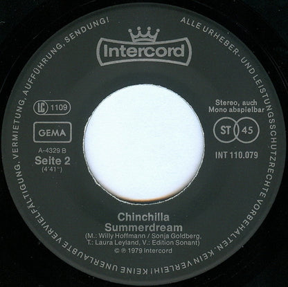 Chinchilla (10) : Gipsy Lady (7", Single)