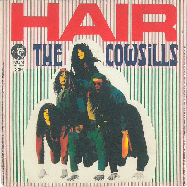 The Cowsills : Hair (7", Single, Mono)