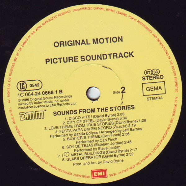 Various : Sounds From True Stories (LP)