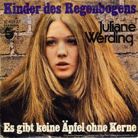 Juliane Werding : Kinder Des Regenbogens   (7", Single)