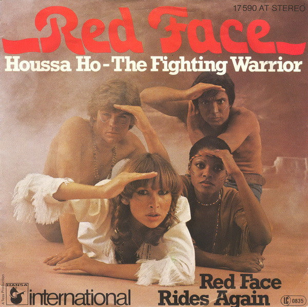 Red Face : Houssa Ho - The Fighting Warrior / Red Face Rides Again (7", Single)