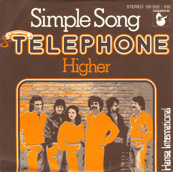 Telephone (3) : Simple Song (7", Single)