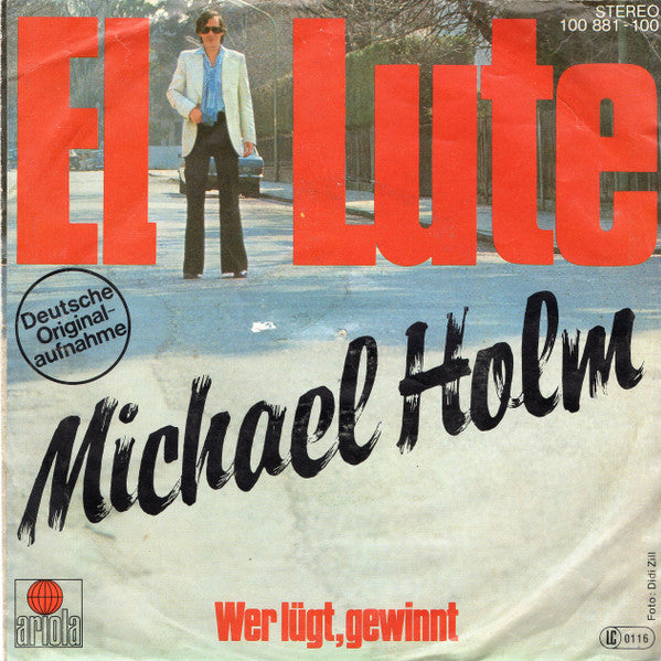 Michael Holm : El Lute (7", Single)