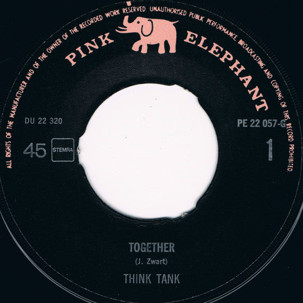 Think Tank (3) : Together (7", Single, Bla)