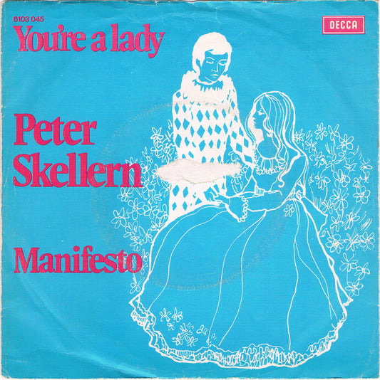 Peter Skellern : You're A Lady (7", Single)