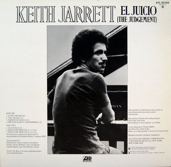 Keith Jarrett : El Juicio (The Judgement) (LP, Album)