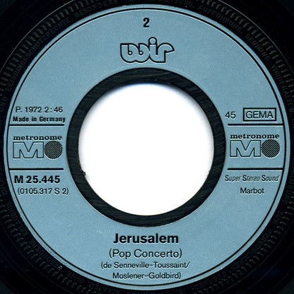 Wir (3) : David + Goliath / Jerusalem (7", Single)