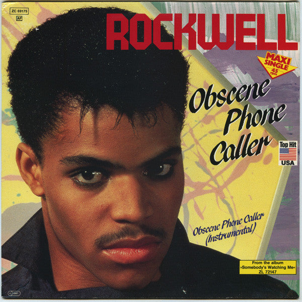 Rockwell : Obscene Phone Caller (12", Maxi)