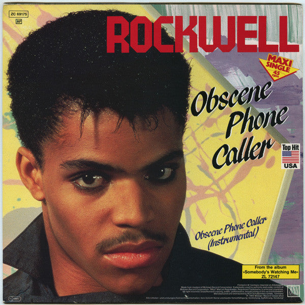 Rockwell : Obscene Phone Caller (12", Maxi)