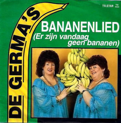 De Germa's : Bananenlied (Er Zijn Vandaag Geen Bananen) (7", Single)